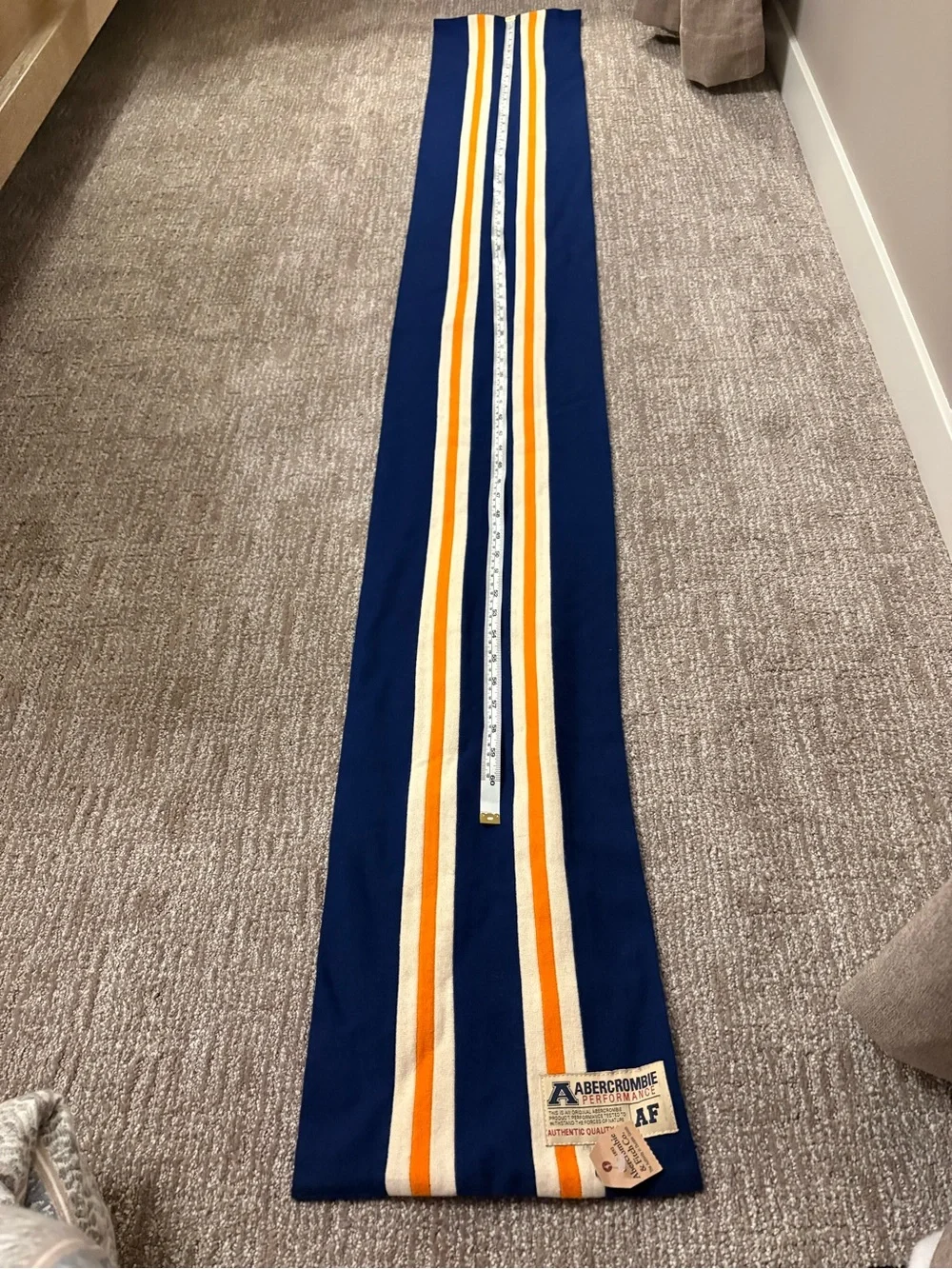 Abercrombie & Fitch Vintage Wool Heritage Collection Scarf 3 Available NWT/NWOT